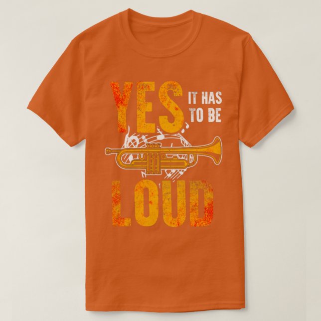 Funny Trumpet T-Shirt (Design vorne)