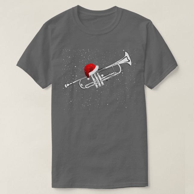 Funny Trumpet Weihnachts Trumpet Musiker Ja T-Shirt (Design vorne)