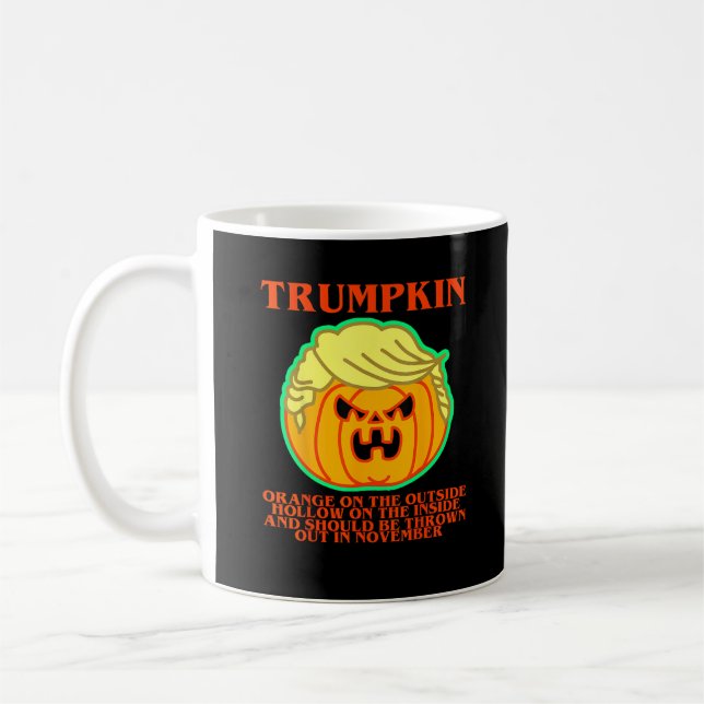 Funny Trumpkin Kaffeetasse (Links)