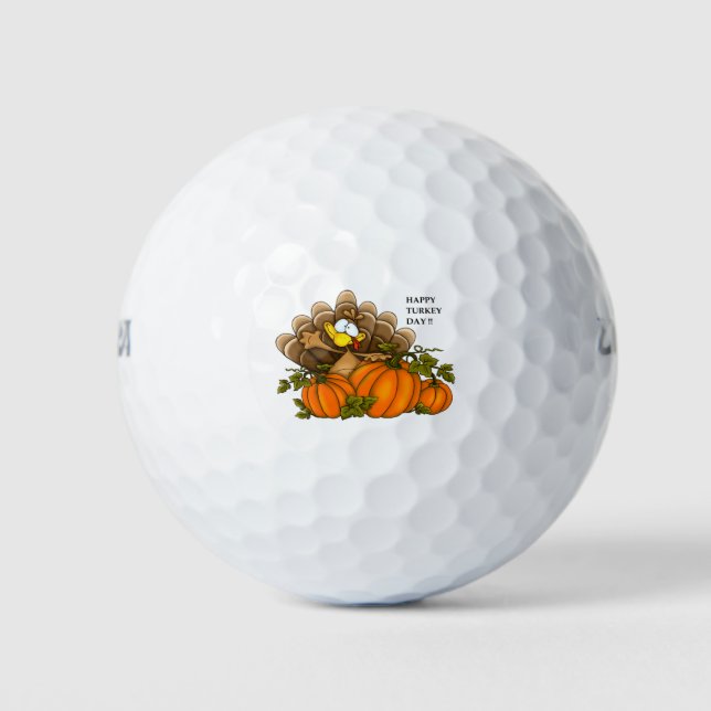 Funny Turkey Golfball (Vorderseite)