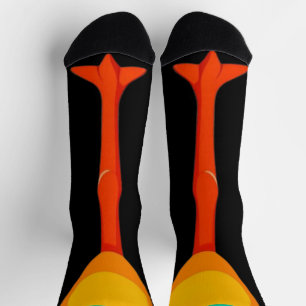 Funny Turkey Hühnerfüße Socken Knie Tier