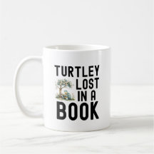 Funny Turtle Book Lover Zitat