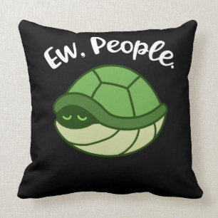 Funny Turtle Gifts Men Introvert Gift Introvert Kissen