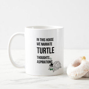 Funny TURTLE Liebhaber zitieren Kaffeetasse