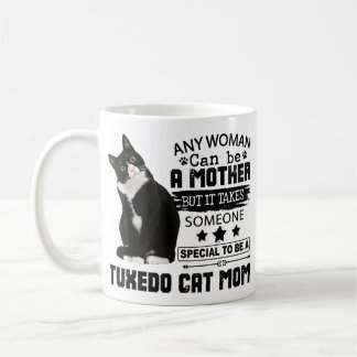 Funny Tuxedo Cat Mama Zitat Tuxie Cat Geschenk Kaffeetasse