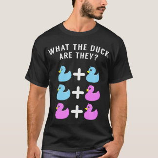 Funny Twins Gender Reveal Shirt - Was die Ente Ar