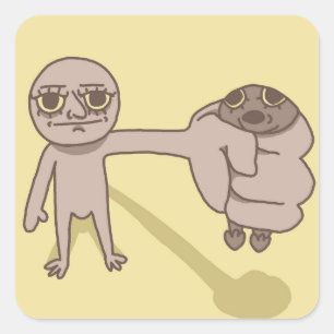 Funny Typ Frustrated Sticker