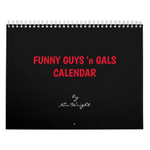 Funny Typ und Gals Kalender