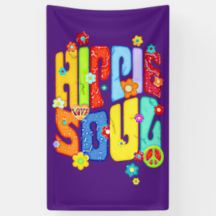 Funny Typografy - HIPPIE-SOUL 1 Banner