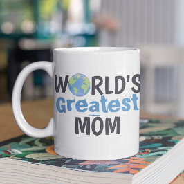 Funny Typografy Weltbeste Mama Kaffeetasse