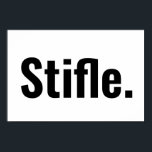 Funny Typografy Zitat stiffbe ruhig sarkastisch Poster<br><div class="desc">Sonnige Typografie zitiert .Keine Reden. Bitte festhalten. Versuchen zu meditieren,  konzentrieren. Ich bin am Telefon. beschäftigt. Sei schon still! In Schwarz-Weiß-Farben.</div>