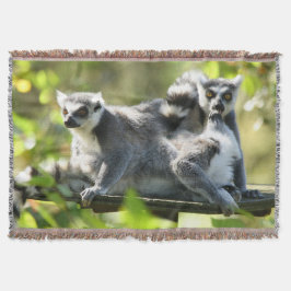 Funny überraschend Lemurs von Madagaskar Decke
