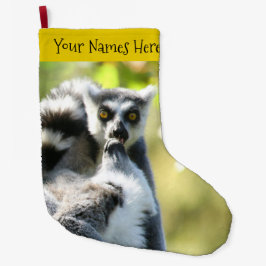 Funny überraschend Lemurs von Madagaskar Großer Weihnachtsstrumpf