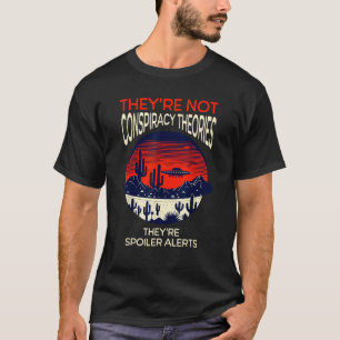 Funny UFO Alien Offenlegung Verschwörungstheorie T-Shirt