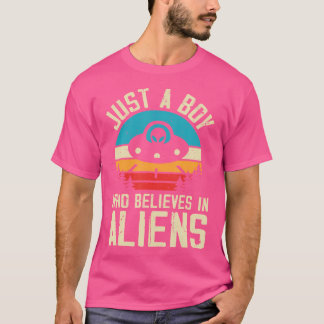 Funny Ufo Alien Sunset Retro Vintage Geschenke für T-Shirt