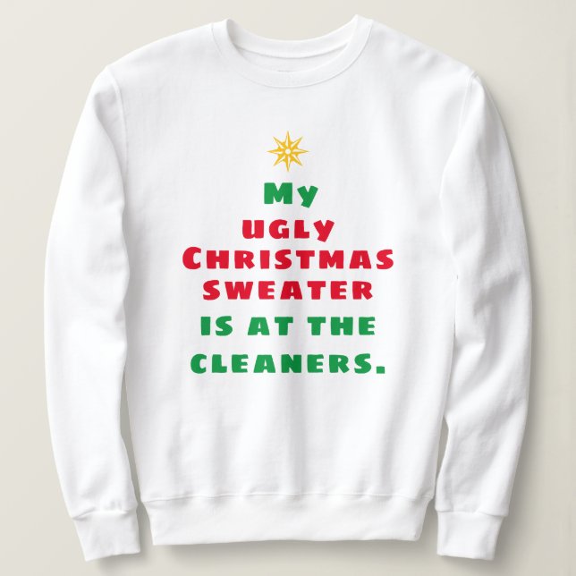 Funny Uggli Christmas Sweater Sweatshirt (Design vorne)