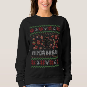 Funny Uggli Weihnachts Sweater Ninja Broad Gingerb Sweatshirt