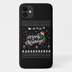 Funny Ugly Frohe Weihnachten Case-Mate iPhone Hülle