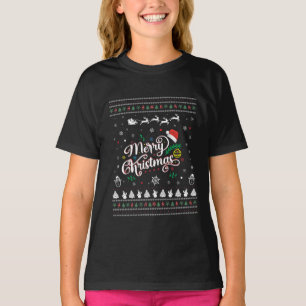 Funny Ugly Frohe Weihnachten T-Shirt