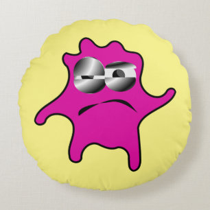 FUNNY UGLY MONSTER PILLOWS FOR KIDS RUNDES KISSEN