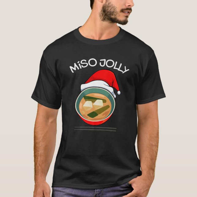Funny Ugly Xmas Weihnachts-Feinschmecker Miso Joll T-Shirt (Vorderseite)