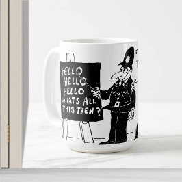Funny UK Police Training School Kaffeetasse