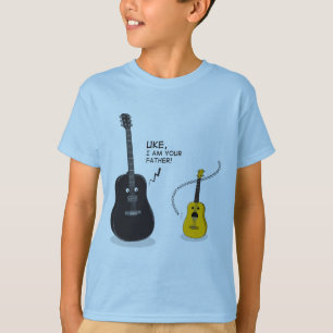 Funny Uke, ich bin dein Vater!Kissen T-Shirt