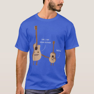 Funny Uke Ich bin dein Vater T Shirt Ukulele Gitar