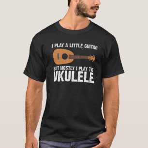 Funny Ukulele Geschenk für Männer Frauen Hawaiian T-Shirt