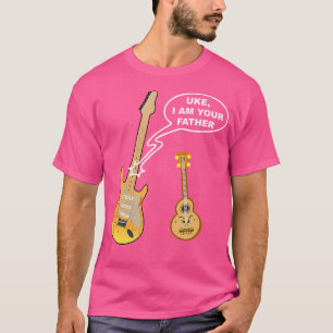 Funny Ukulele Guitar T Shirt Uke I Be Your Vater