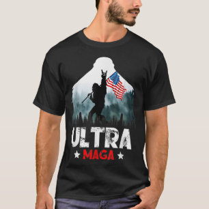 Funny Ultra Maga Vintage amerikanische Flagge Ultr T-Shirt