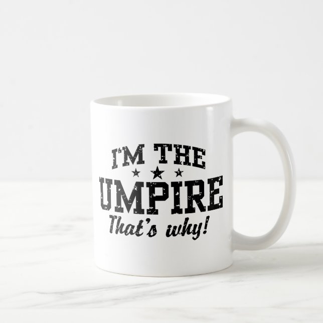 Funny Umpire Kaffeetasse (Rechts)