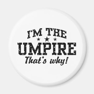 Funny Umpire Magnet