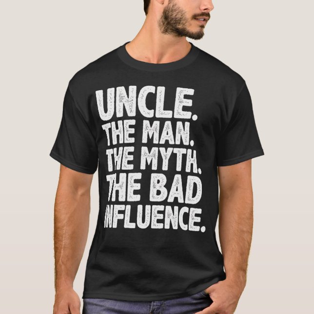 Funny Uncle Design For Uncle Men First Time Uncle  T-Shirt (Vorderseite)