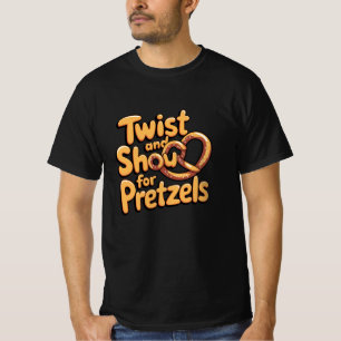 Funny und Bold Pretzel Lover Graphics T-Shirt