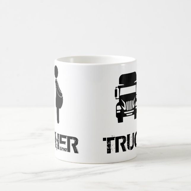 Funny und cool Mother Trucker von Storeman Tasse (Mittel)
