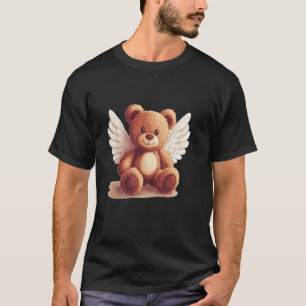 Funny und Cooler Angel Teddy Bear für Himmlische V T-Shirt