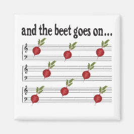 Funny und die Rübe geht mit Musik ins Sprichwort Magnet