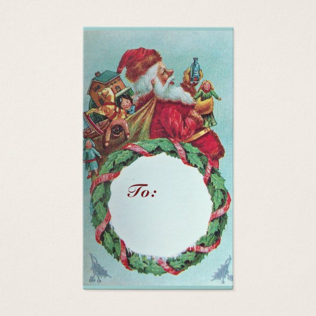 FUNNY UND HUMOROUS SANTA CLAUS VINTAG CROWN (Vorderseite)