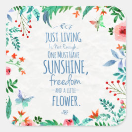 Funny und Inspirierend Life Quote Sticker Siegel