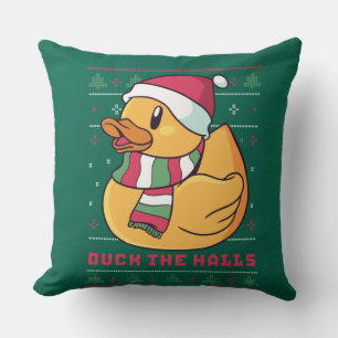 Funny und Niedlich Duck Puns Frohe Weihnachtsduck Kissen
