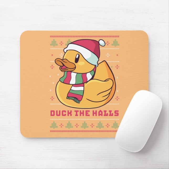 Funny und Niedlich Duck Puns Frohe Weihnachtsduck  Mousepad (Mit Mouse)