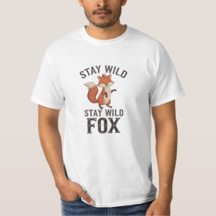 Funny und Niedlich Fox Lover Graphics T-Shirt