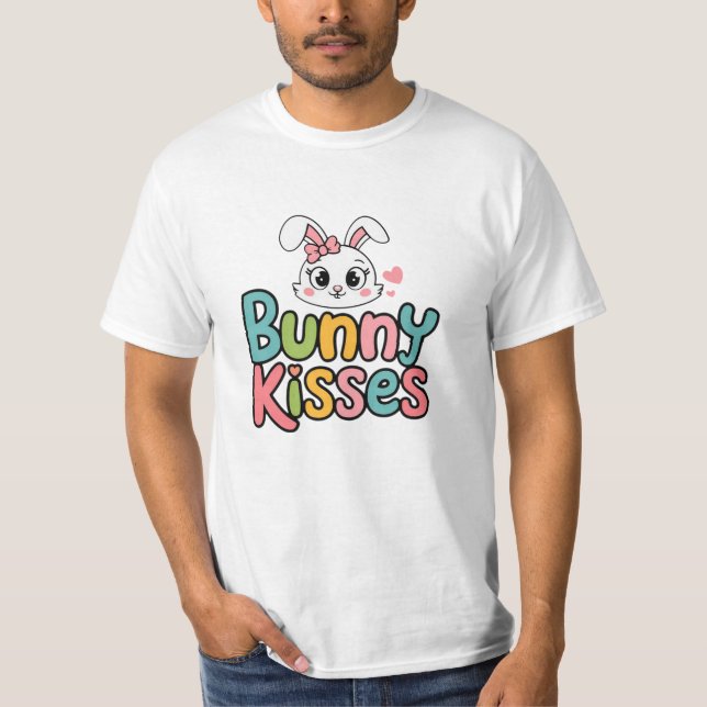 Funny und Whimsical Rabbit Lover Graphics T-Shirt (Vorderseite)