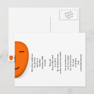 Funny Unglaublich witzig Lesbian Nachbarn Joke Spa Postkarte