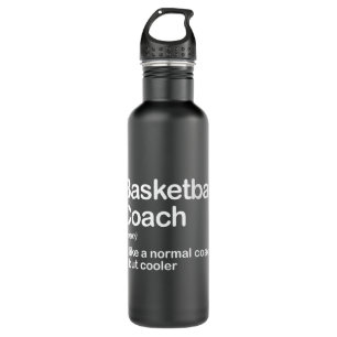 Funny Uni Basketball-Trainer Definition Design P Edelstahlflasche