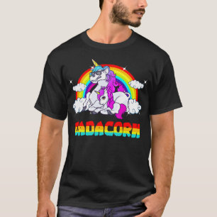 Funny Unicorn Bester Vater Fathers Day Geschenk T-Shirt