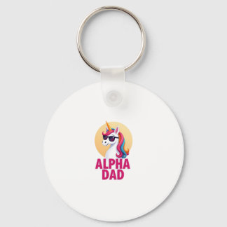 Funny Unicorn Dad Laufey Men Father's Day Christma Schlüsselanhänger