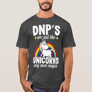 Funny Unicorn DNP Doktor der Pflegepraxis T-Shirt