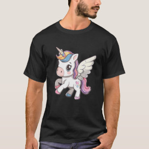 Funny Unicorn Liebe für Girl Boys Niedlich Kinder T-Shirt